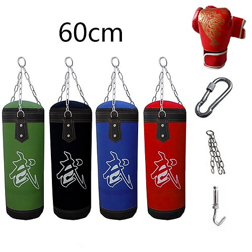 Details about   Heavy Hanging Punching/Kicking Bag for Boxing/MMA Training Kit Set W/Chain&Hook 
