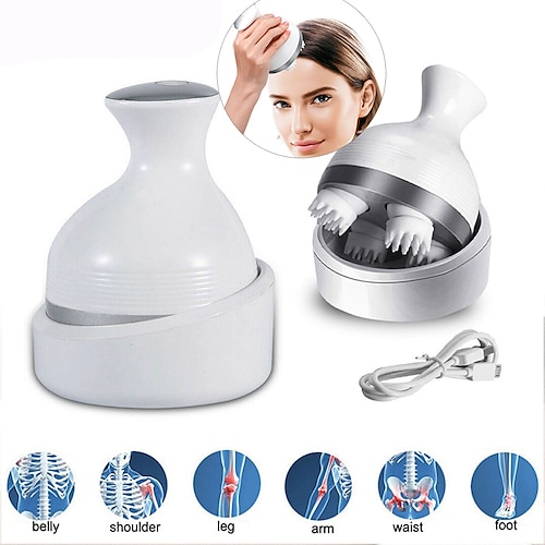 

Electric Head Massage Health Care Antistress Relax Body Massager Deep Tissue Wireless Scalp Massager Prevent Hair Loss Relieve