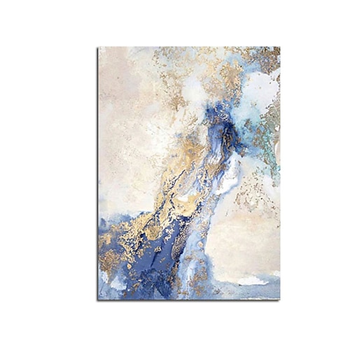 

Oil Painting Hand Painted Vertical Abstract Landscape Contemporary Modern Rolled Canvas (No Frame)