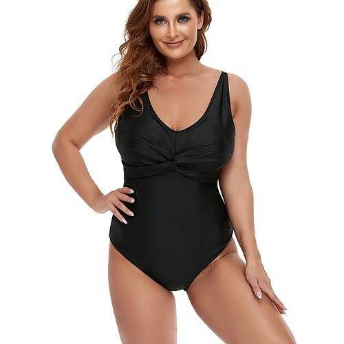 

Mujer Traje de baño Body Traje de baño Color sólido Bañadores Azul Piscina Negro Tallas Grandes Transpirable Secado rápido Sin Mangas - Natación Surf Playa Verano / Elástico / Ligero