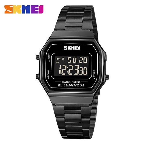 

SKMEI Digital Watch for Men Digital Digital Stylish Stylish Casual Waterproof Alarm Clock Stopwatch Alloy Alloy Fashion