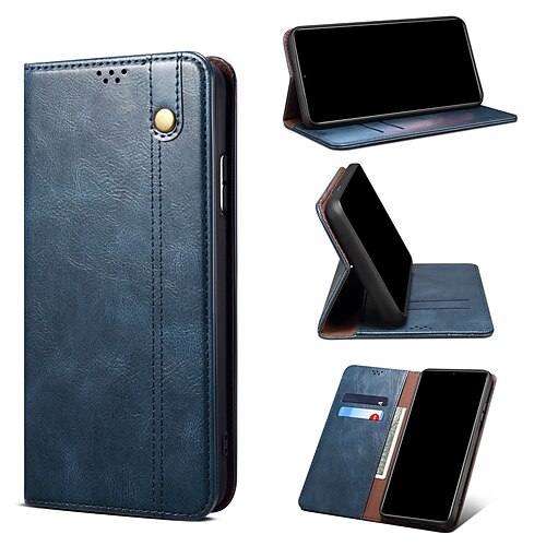 

Phone Case For Apple Full Body Case Flip iPhone 13 iPhone 13 12 Pro Max Mini iPhone 13 Pro Max Mini iPhone 13 12 Pro Max iPhone 13 12 11 Pro Max Portable Card Holder Shockproof Solid Colored TPU