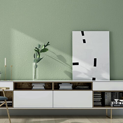 

papel tapiz de color sólido autoadhesivo pvc impermeable a prueba de aceite papel de contacto de moda pared baño muebles de cocina renovación etiqueta de la pared 300x6 0cm / 118 '' x 24 ''
