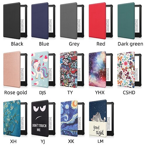 

Tablet Case Cover For Amazon Kindle Paperwhite 6.8'' 11th Dustproof Shockproof Graphic TPU