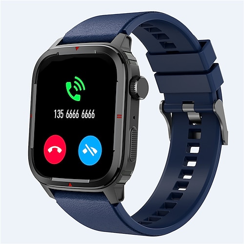 

Q25 Smart Watch 1.7 inch Smartwatch Fitness Running Watch Bluetooth Temperature Monitoring Pedometer Call Reminder Compatible with Android iOS Women Men Long Standby Step Tracker Custom Watch Face IP