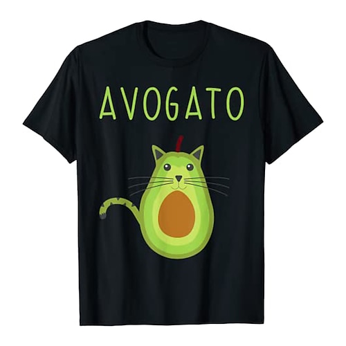 

Inspired by Cinco de Mayo Fiesta Avogato Cat Avocado T-shirt Gym Top Back To School Pattern Mexico Independence Day Day of the Dead T-shirt For Men's Women's Unisex Adults' Hot Stamping 100% Polyester