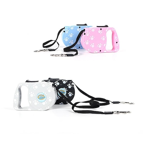 

Dog Leash Nylon Automatic Retractable Traction Rope Small And Medium-sized Dog Pull Rope Dog Walking Artifact Pet Dog Supplies
