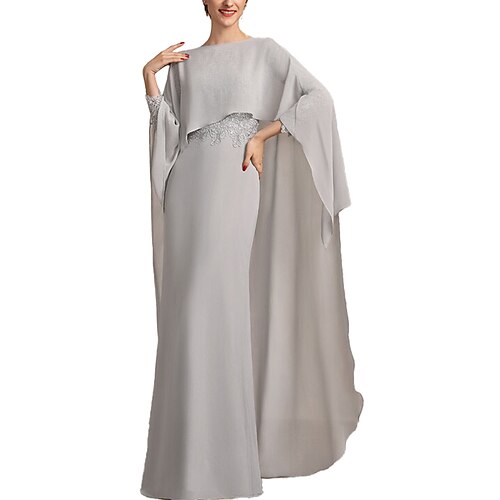 

Shawl Wrap Shawls Women's Wrap Ladies Elegant Long Sleeve Chiffon Wedding Wraps With Pure Color For Event / Party Spring Summer