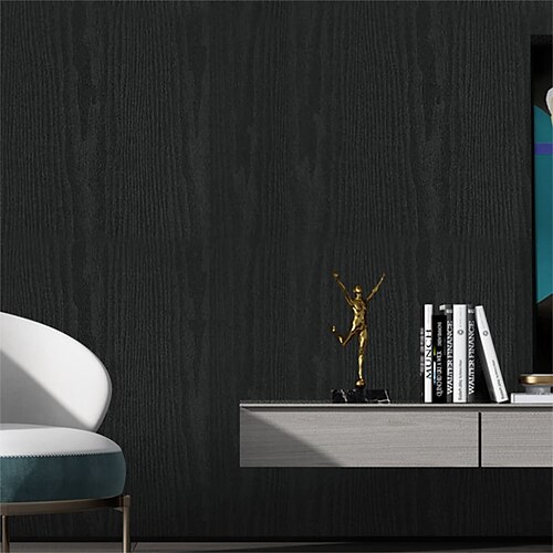 

Wallpaper Wall Covering Sticker Film Peel and Stick Removable Wood Grain Vinyl PVC Home Decor 100045cm