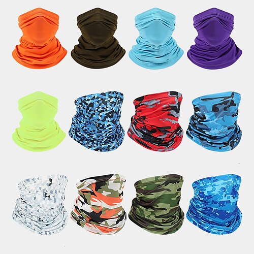 

Sunscreen Variety Neck Outdoor Ice Silk Riding Mask Men's and Women's Thin Fishing Headgear Sports Magic Headscarf