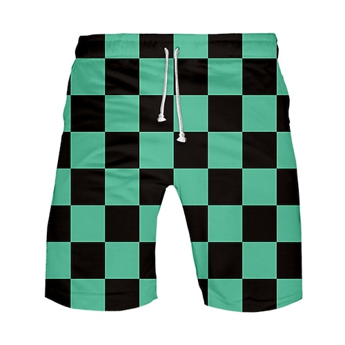 

Inspired by Demon Slayer: Kimetsu no Yaiba Kamado Tanjiro Cartoon Manga Back To School Anime Harajuku Graphic Kawaii Shorts For Men's Women's Boys Kid's Adults' 3D Print 100% Polyester