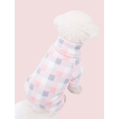 

Hunde Katzen Overall Plaid / Karomuster Lässig Alltäglich Lässig / Alltäglich Hundekleidung Welpenkleidung Hunde-Outfits Weich Blau Rosa Gelb Kostüm für Mädchen und Jungen Hund Baumwolle XS S M L XL