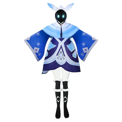 

Inspired by Genshin Impact Abyss Mage Anime Cosplay Costumes Japanese Cosplay Suits Blouse Dress Leg Warmers For Women's / Socks / Socks