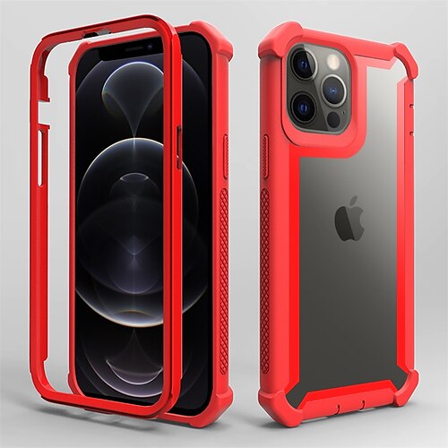 

Phone Case For Apple Back Cover iPhone 14 Pro Max 14 Plus 13 12 11 Pro Max Mini X XR XS Dustproof anti-drop Shockproof Transparent TPU PC
