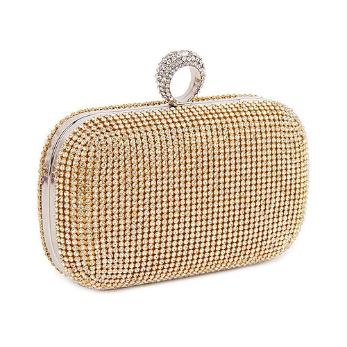 

Women's Evening Bag PVC Plastic Glitter Metallic Party / Evening Black Silver Gold