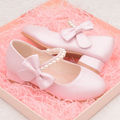 

Girls' Heels Dress Shoes Flower Girl Shoes Princess Shoes School Shoes Leather PU Portable Breathability Non-slipping Princess Shoes Big Kids(7years ) Little Kids(4-7ys) Gift Daily Walking Shoes