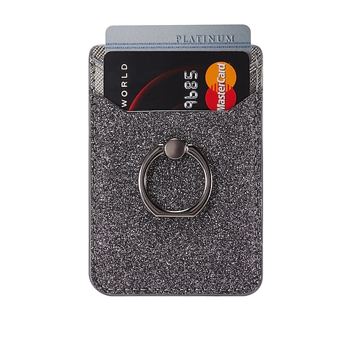 

Card Case For Apple Wallet Card iPhone 13 12 11 Pro Max Mini X XR XS Max 8 7 Plus Wallet Card Holder Dustproof Solid Colored Canvas