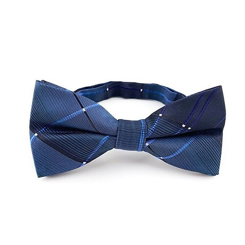 

Homme Cravate Noeud Papillon Travail / Mariage / Gentleman Rayé Formel Soirée