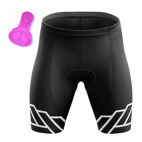 

21Grams Women's Bike Shorts Cycling Padded Shorts Bike Padded Shorts / Chamois Mountain Bike MTB Road Bike Cycling Sports Polka Dot 3D Pad Cycling Breathable Quick Dry Black Polyester Spandex