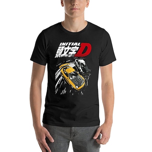 

Inspired by Initial D Takumi Fujiwara T-shirt Cartoon Manga Anime Harajuku Graphic Kawaii T-shirt For Men's Women's Unisex Adults' Hot Stamping 100% Polyester