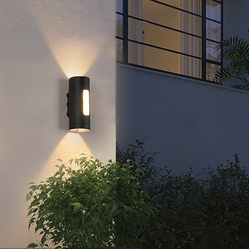

Nordic Style Outdoor Wall Light LED Bedroom Shops / Cafes Aluminum Indoor Wall Light IP44 85-265V 1 W