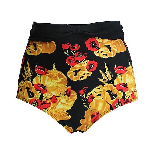 

Women's Swim Shorts High Waisted Bikini Bottom Breathable Quick Dry Lightweight Bottoms High Waist Swimming Beach Water Sports Dot Summer