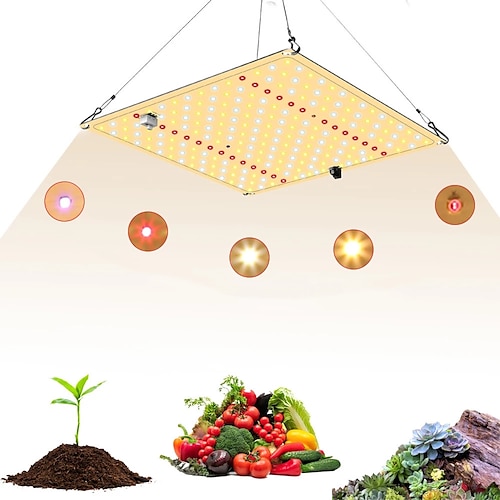 

Grow Light 432/230 leds Dimmable Diodes Full Spectrum High PPFD for 3x3FT Coverage Veg and Blooming 1pc