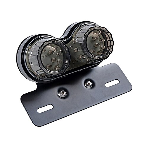 

Cool Motorcycle Tail Warning Light Laser Fog Lamps Waterproof Moto Rear Braking Reversing Lights Driving Safety Motorbike Refit