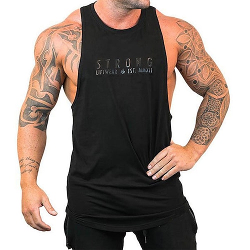 Homens Camiseta Malha Íntima Top de colete Camiseta Interior camisa sem  manga Gráfico Abstrato Com Capuz Impressão A Quente Casual Diário Sem Manga  Imprimir Roupa Esportes Moda Leve Músculo de 2024 por