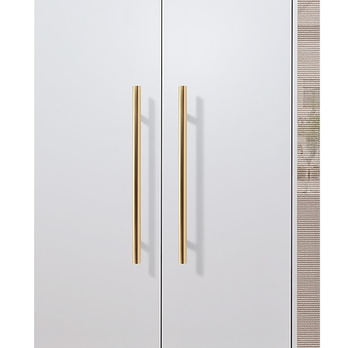 

5pcs Gold Aluminum Alloy Handle North European And American Simple Cabinet Drawer Wardrobe Cabinet Door Single Hole Small Handle