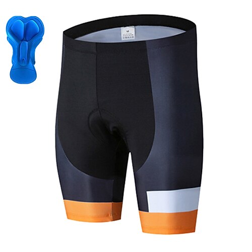 

21Grams Men's Bike Shorts Cycling Shorts Bike Padded Shorts / Chamois Bottoms Mountain Bike MTB Road Bike Cycling Sports 3D Pad Cycling Breathable Quick Dry Black Polyester Spandex Clothing Apparel