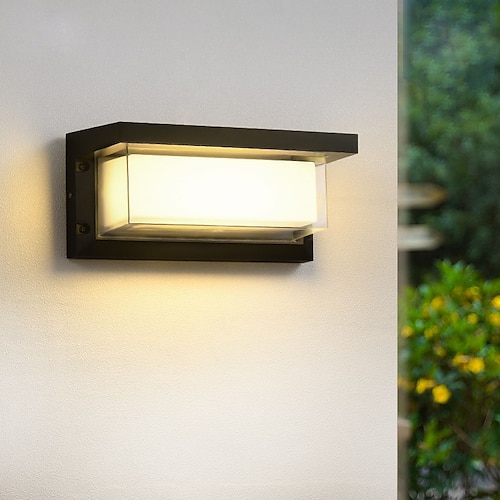 

Outdoor Wall Light LED Waterproof Courtyard Hallway Stair Light Acrylic Wall Lights 220-240V 10 W