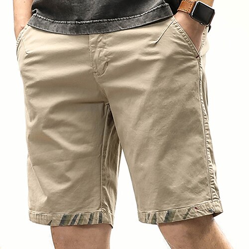 

Men's Cargo Shorts Hiking Shorts Military Summer Outdoor 10"" Ripstop Breathable Quick Dry Multi Pockets Bottoms Knee Length Army Green Grey Cotton Work Hunting Fishing 28 29 30 31 32