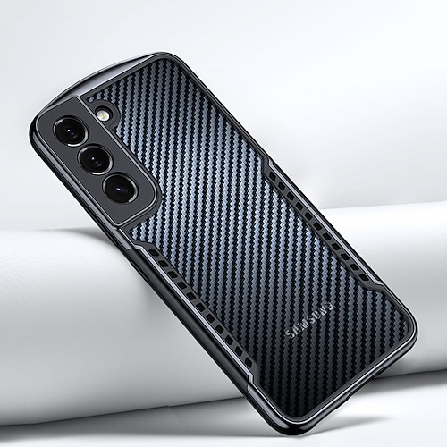 

Phone Case For Samsung Galaxy Back Cover S22 S22 Plus S22 Ultra Shockproof Dustproof Clear Transparent TPU PC