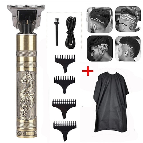 

Cordless Hair Clipper Professional with Blade 0mm Hair Cutting Machine Barbers Rechargeable Haircut Hair Beard Trimmer