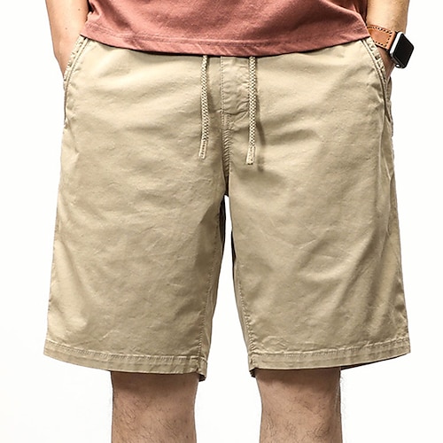 

Men's Hiking Cargo Shorts Hiking Shorts Military Summer Outdoor Ripstop Breathable Quick Dry Multi Pockets Shorts Bottoms Black Army Green Cotton Camping / Hiking Fishing Climbing 28 29 30 31 32
