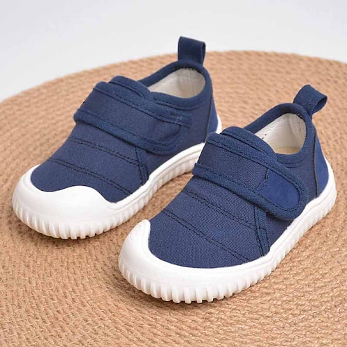 

Boys Girls' Sneakers Sports Outdoors Casual School Shoes Daily Canvas Breathability Little Kids(4-7ys) Casual Daily Leisure Sports Walking Shoes Pink Dark Blue Spring Summer