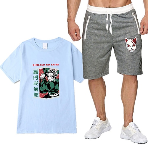 

Dämonentöter: Kimetsu no Yaiba Kamado Tanjiro Austattungen Zeichentrick Manga Anime Harajuku Grafik Kawaii Unterhose T-shirt Für Herren Damen Unisex Erwachsene Heißprägen 100% Polyester