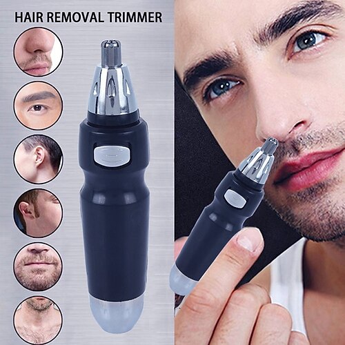 

Electric Shaving Nose Ear Trimmer Safety Face Care Nose Hair Trimmer for Men Shaving Hair Removal Razor Beard Cleaning Machine