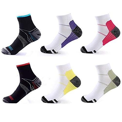 

Compression Socks Plantar Fasciitis for Men Women, Circulation 10-15 mmHg Best Support for Athletic Running Nurses Hiking