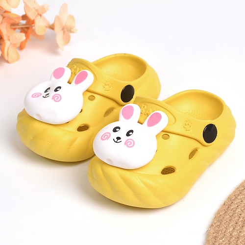 

Boys Girls' Sandals Sports Outdoors Casual Children's Day Daily EVA(ethylene-vinyl acetate copolymer) Breathability Non-slipping Little Kids(4-7ys) Daily Beach Leisure Sports Outdoor Yellow Summer