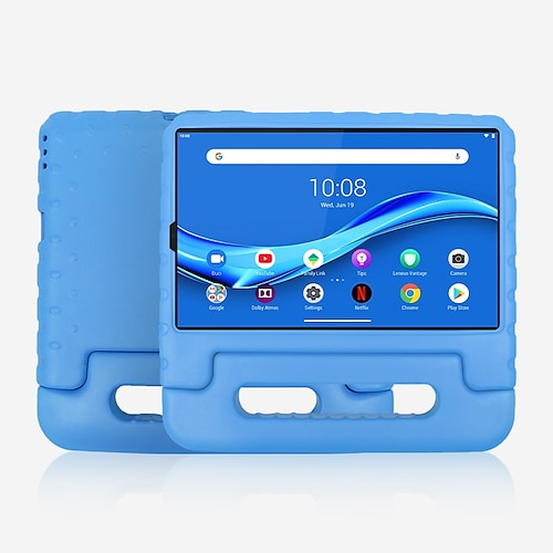 

Tablet Case Cover For Lenovo Tab P11 / Plus Tab P11 Pro M10 FHD Plus Tab M8 (FHD / HD) Portable Handle with Stand Solid Colored EVA