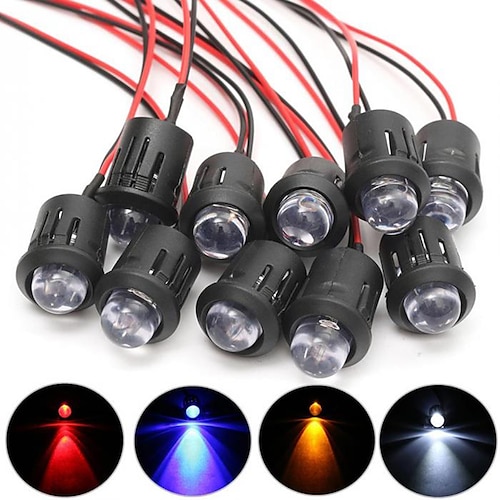 

10pcs OTOLAMPARA Car LED Side Marker Lights Light Bulbs SMD LED For universal All Models All years