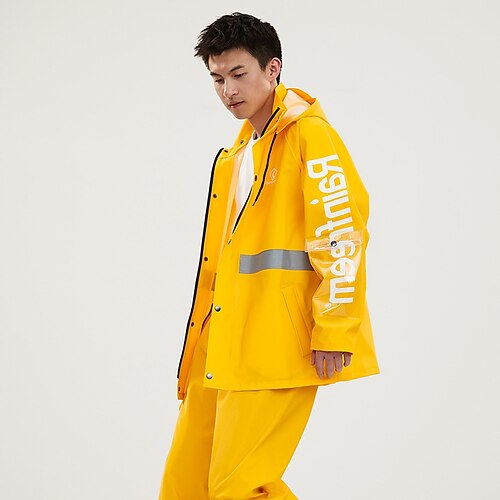 

Raincoats Rainpants Rainstorm Suits Thickened Takeaway Rides Motorcycle Long Ponchos
