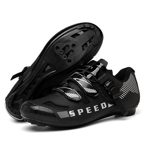 

Adults' Bike Shoes Mountain Bike Shoes Road Bike Shoes Anti-Slip Cushioning Breathable Mountain Bike MTB Road Cycling Cycling / Bike Red and White Black Black / Green Men's Women's Cycling Shoes