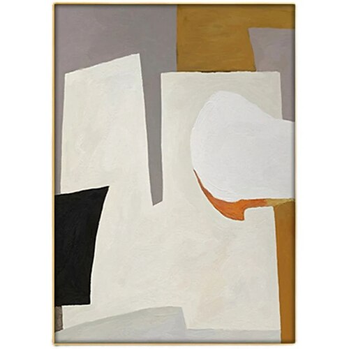 

Oil Painting Hand Painted Vertical Abstract Landscape Contemporary Modern Rolled Canvas (No Frame)