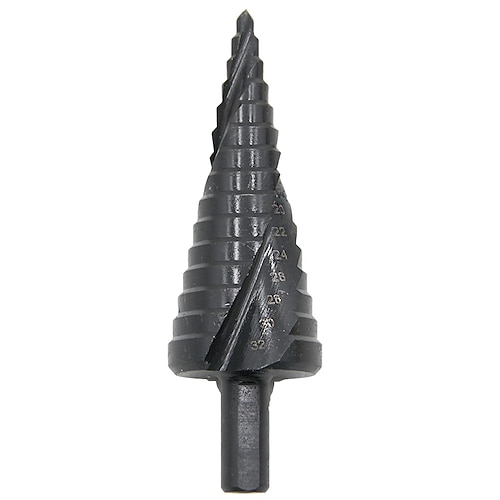 

Electric drill Nitriding Triangular Spiral 15 step 4-32mm Anti-Wear Wall punching / Steel drilling