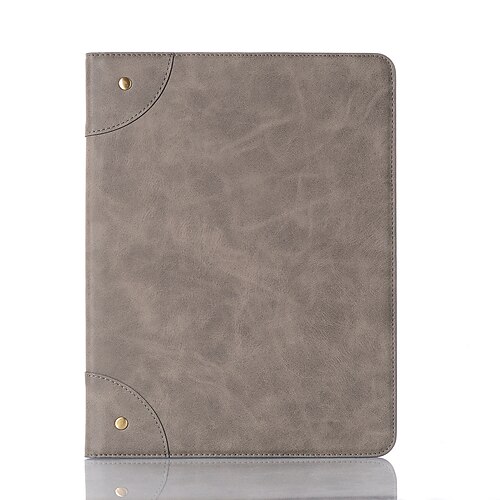 

Tablet Case Cover For Apple iPad 10.2'' 9th 8th 7th iPad Pro 12.9'' 5th iPad mini 6th Portable Magnetic Dustproof Solid Colored PU Leather