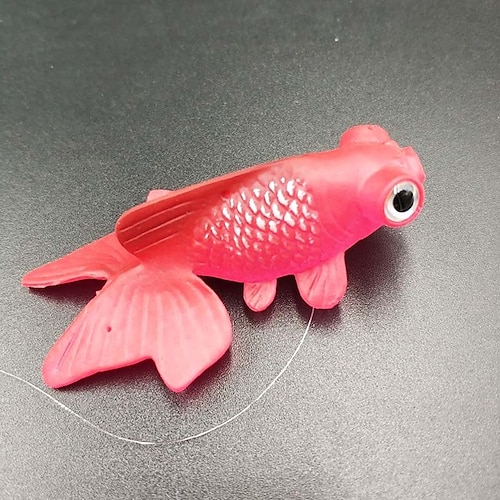 2 pezzi di pesci d'acquario artificiali pesci di plastica realistici  artificiali mobili galleggianti pesci rossi arancioni decorazioni di  ornamenti di pesci finti per acquario di pesci d'acquario del 2024 a $10.99