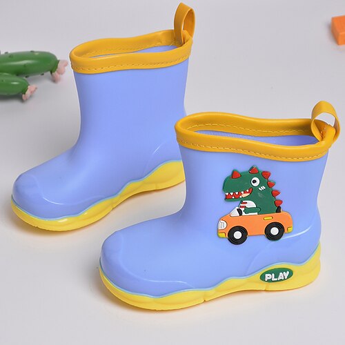 

Boys Girls' Rain Boots Sports Outdoors Rain Boots Daily PVC Waterproof Little Kids(4-7ys) Daily Outdoor Exercise Walking Shoes Light Pink Dark Blue Spring Summer / Booties / Ankle Boots